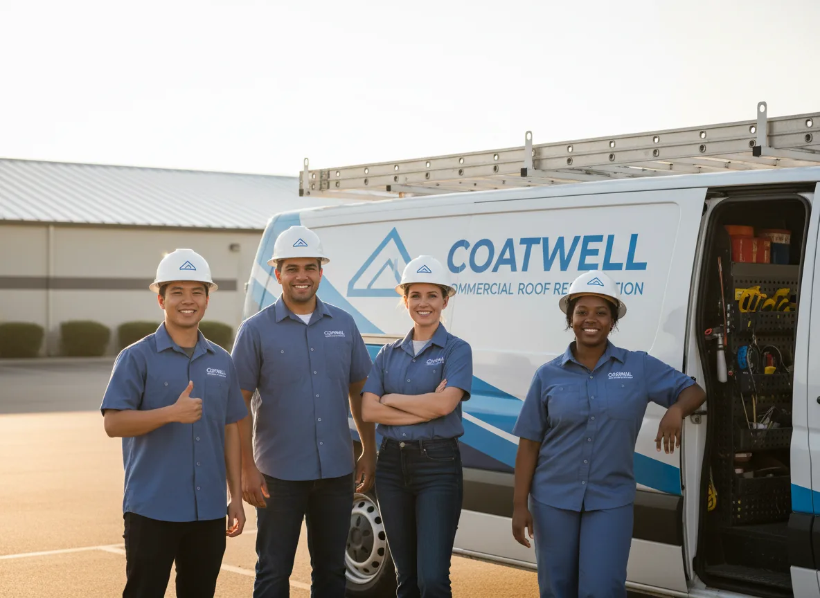 Commercial roof coating company in Windsor, OH